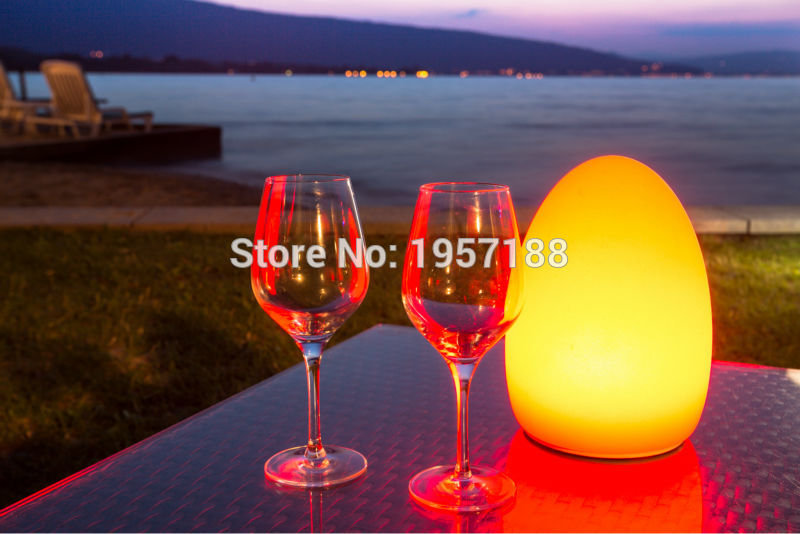 ȣڰ  ; 忡   꼼 FIL 1PCS D14 H19CM äο   LED   ߰  ̺/1pcs D14 H19CM Colorful changed rechargeable LED Egg ball night light